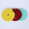 4 inch Diamond Polishing Pads Wet/Dry 3 STEP Set for Granite Stone